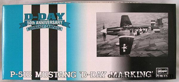 Hasegawa 1/72 P-51B Mustang D-Day, SP128 plastic model kit